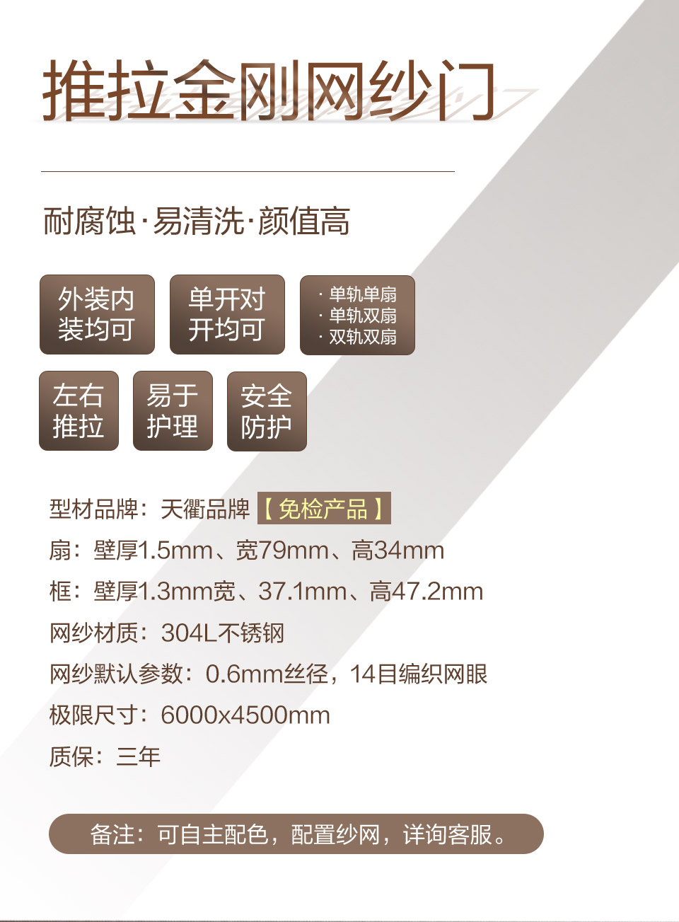 推拉金刚网纱门(图2)